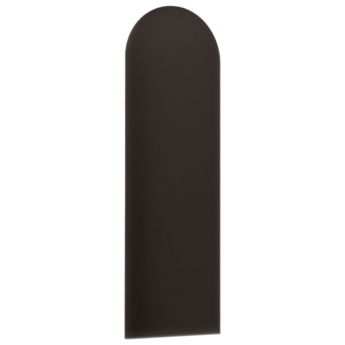 Čalouněný nástěnný panel s EKO KŮŽÍ různé rozměry x šířka 20 cm hnědá oblouk MyBestHome