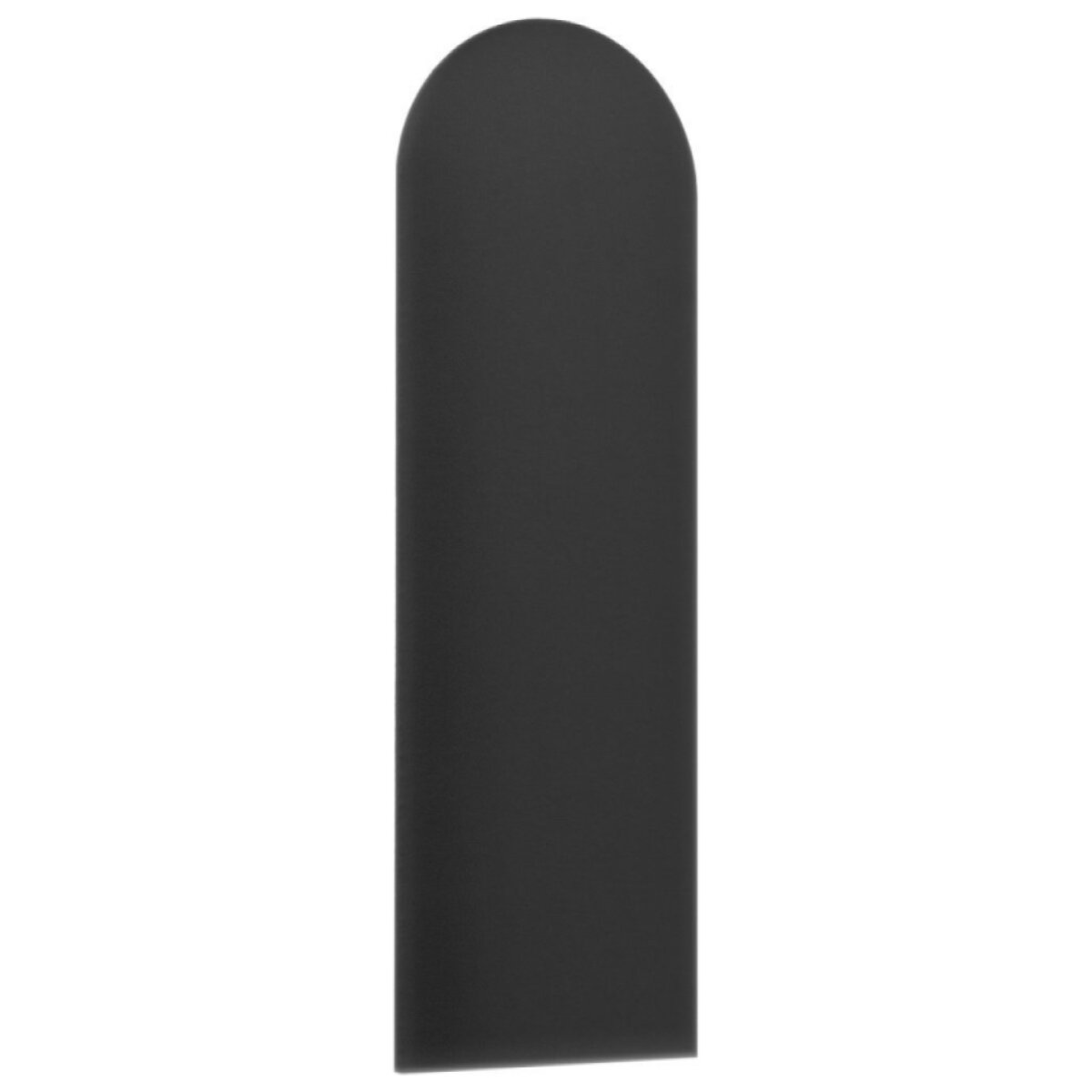 Čalouněný nástěnný panel s EKO KŮŽÍ různé rozměry x šířka 20 cm grafitová oblouk MyBestHome