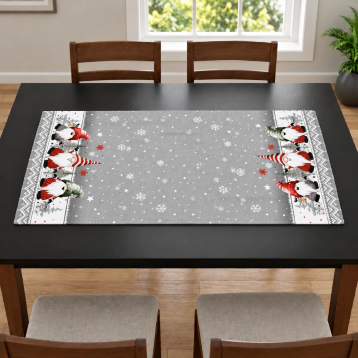 Vánoční běhoun na stůl NATALY IV. 50x100 cm