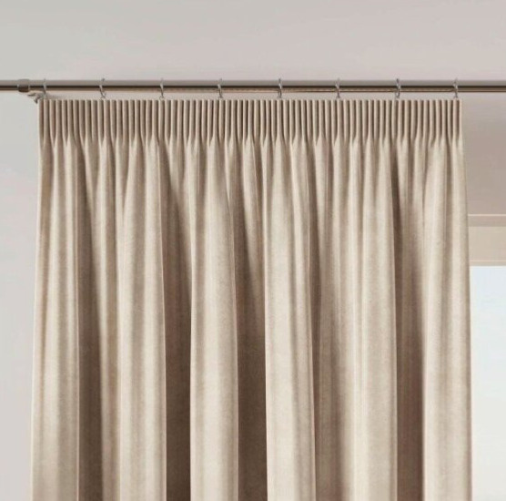 Dekorační závěs s řasící páskou VALMONT 140 cm x 250 nebo 260 cm color 016 krémová (cena za 1 kus) MyBestHome