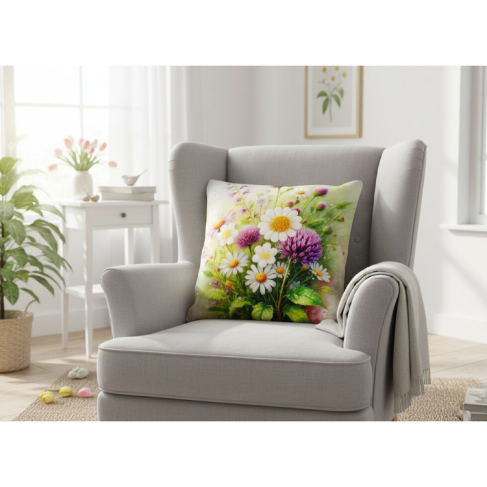 Povlak na polštář 3D SPRING MEADOW 40x40 cm Mybesthome