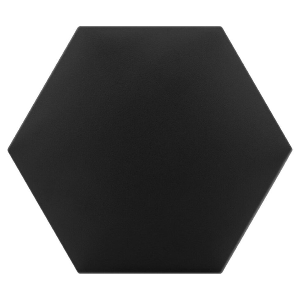 Čalouněný nástěnný panel s EKO KŮŽÍ HEXAGON více rozměrů hnědá MyBestHome