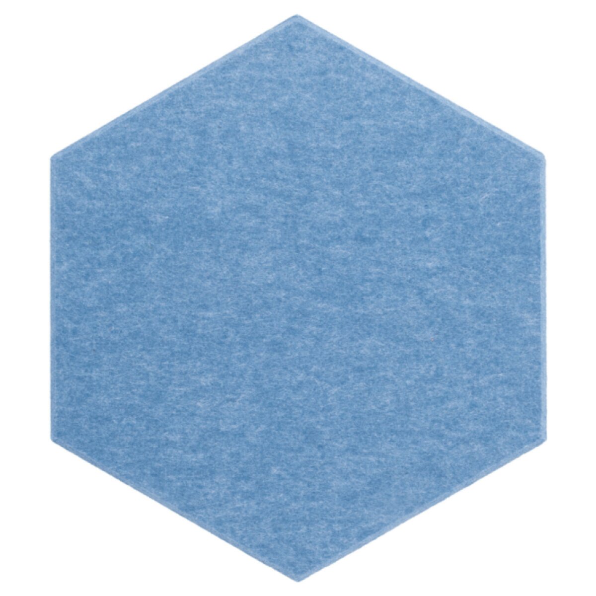 Dekorativní filcový nástěnný panel CROSS modrá 40x46 cm hexagon - sada 2 ks