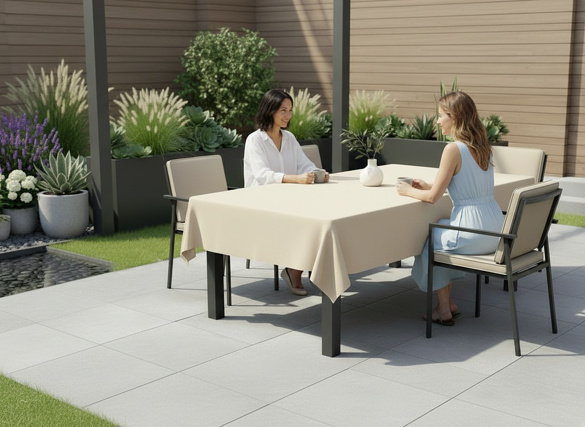 Venkovní ubrus GARDEN color 16 smetanová, různé rozměry Mybesthome
