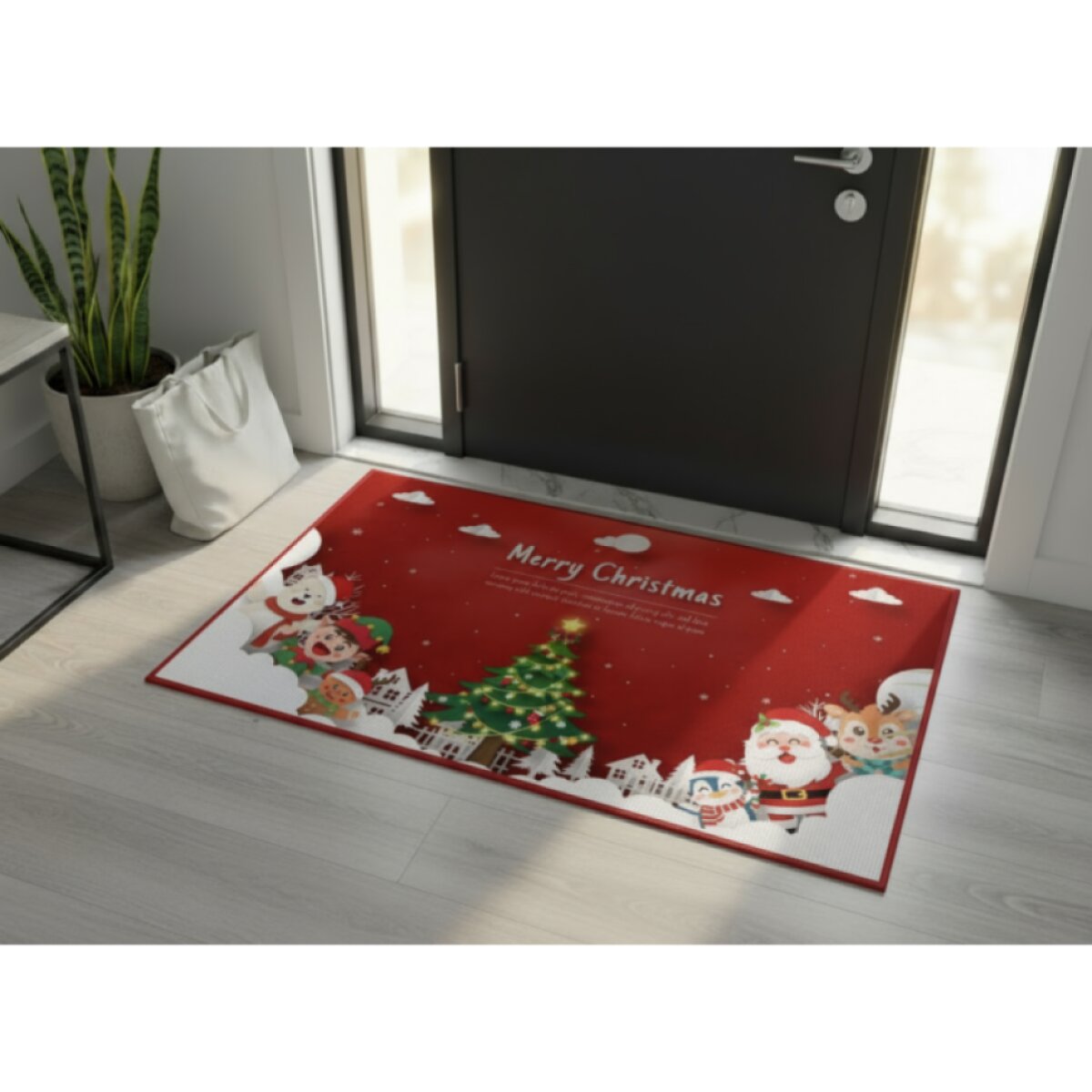 Vánoční rohožka - předložka CHRISTMAS TIME motiv VI. 60x90 cm Mybesthome