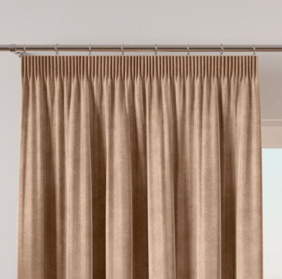 Dekorační závěs s řasící páskou VALMONT 140 cm x 250 nebo 260 cm color 001 béžová (cena za 1 kus) MyBestHome