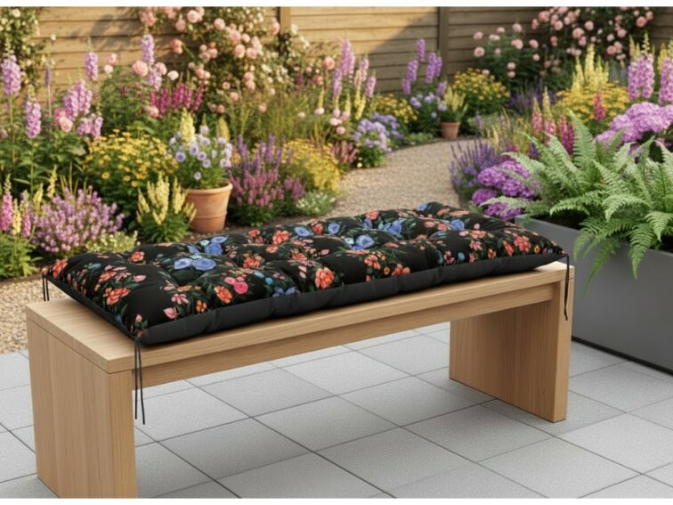 Prošívané sezení na lavici WILSON vzor 119 různé rozměry, polstr na zahradní lavici - sedák Mybesthome