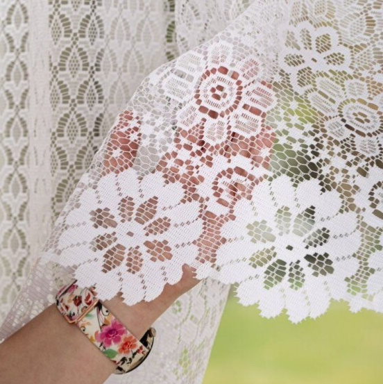 Dekorační oblouková krátká záclona na žabky FAUSTYNA 160 bílá 300x160 cm MyBestHome