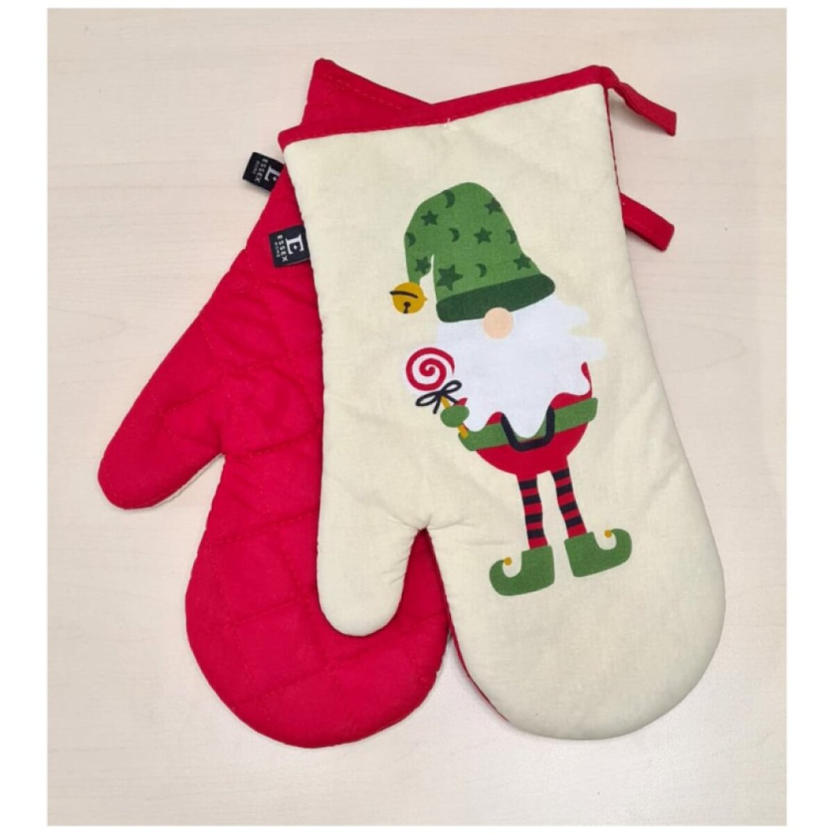 Vánoční kuchyňské rukavice FESTIVE WARMTH 18x30 cm – 2 ks