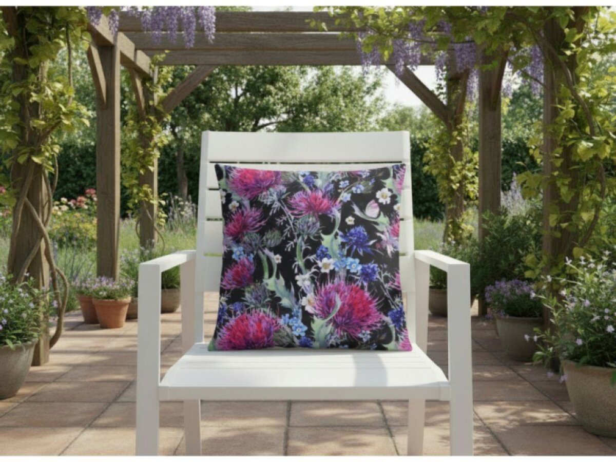 Vzorovaný venkovní polštář s výplní MARKO vzor 80 - 50x50 cm Mybesthome