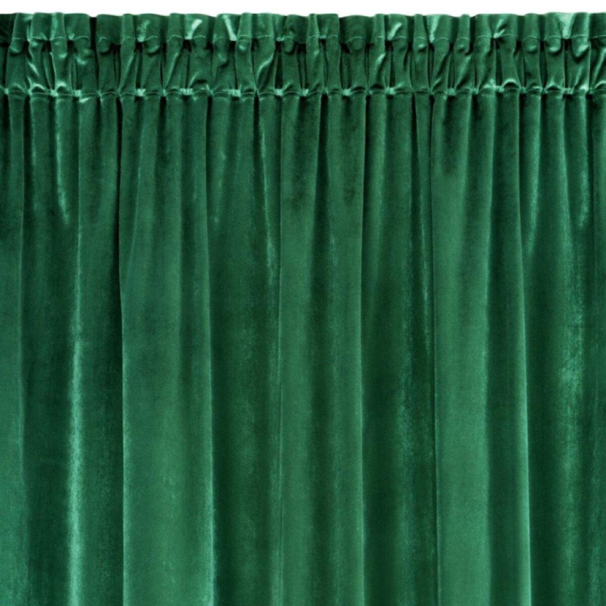Dekorační závěs s řasící páskou MY BEST 300 zelená 140x300 cm (cena za 1 kus) MyBestHome