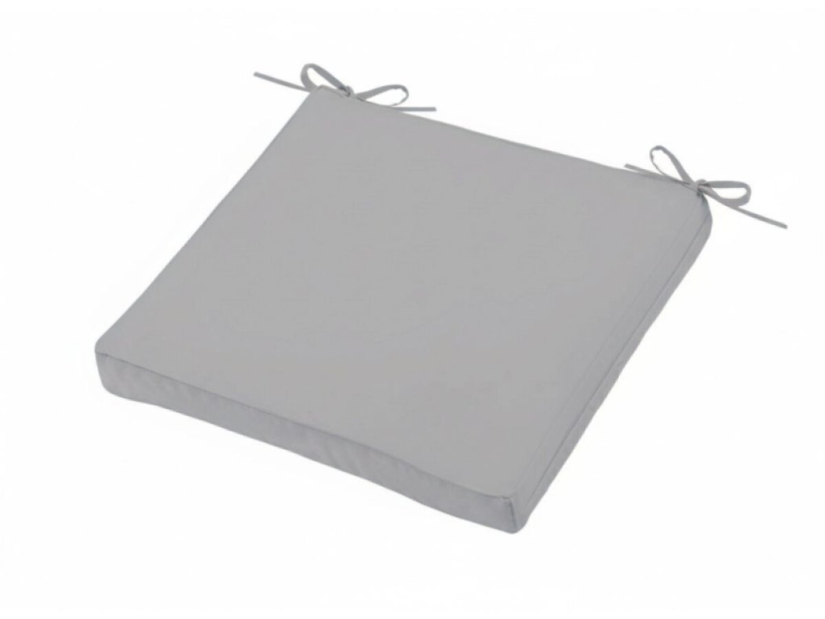 Zahradní podsedák na židli GARDEN color 03 světle šedá 40x40x4 cm Mybesthome