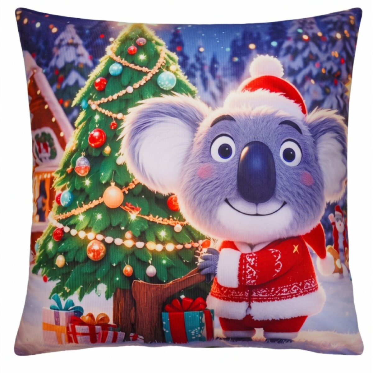 Vánoční povlak na polštář CHRISTMAS KOALA 40x40 cm