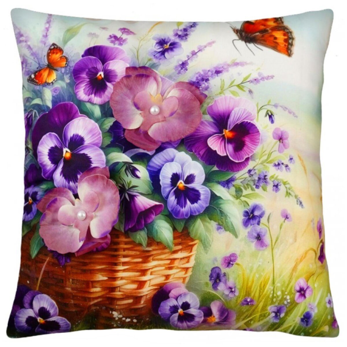 Povlak na polštář 3D SPRING MEADOW II. 40x40 cm Mybesthome
