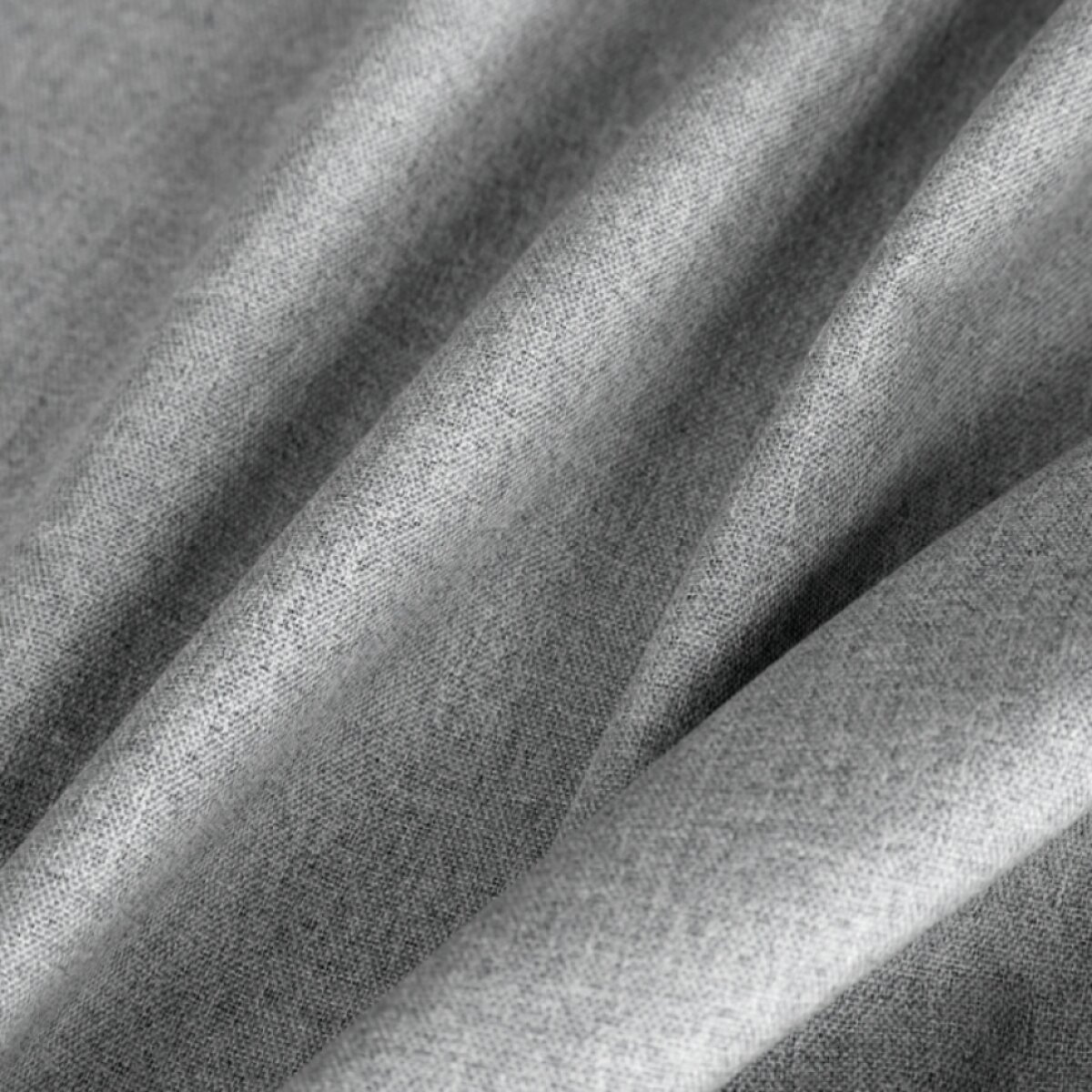 100% zatemňující závěs URSULLA šedý s řasící páskou 140x270 cm