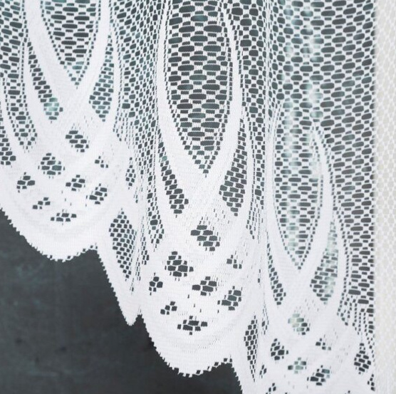 Dekorační oblouková krátká záclona na žabky GOSIA 120 bílá 300x120 cm MyBestHome