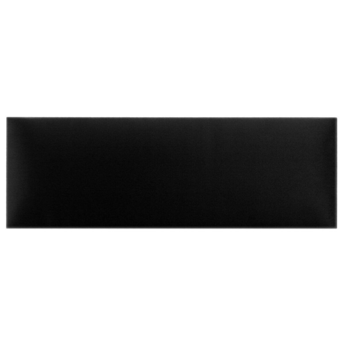 Čalouněný nástěnný panel různé rozměry x šířka 20 cm černá obdélník MyBestHome