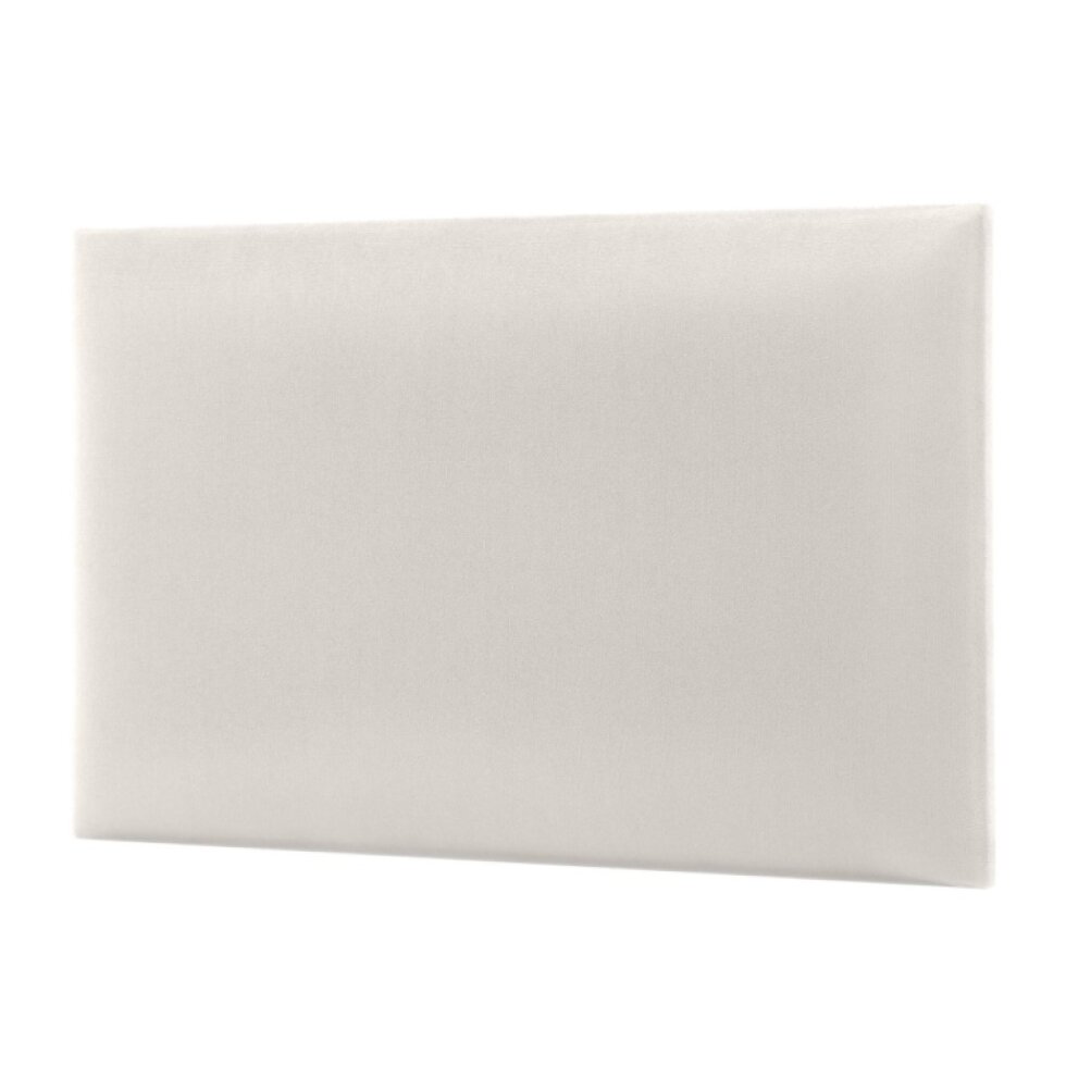 Čalouněný nástěnný panel různé rozměry x šířka 30 cm krémová obdélník MyBestHome