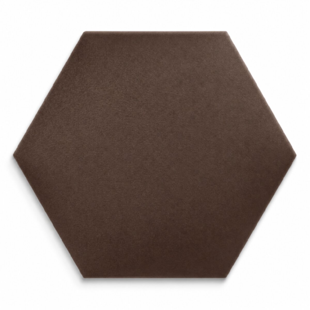 Čalouněný nástěnný panel HEXAGON více rozměrů hnědá MyBestHome