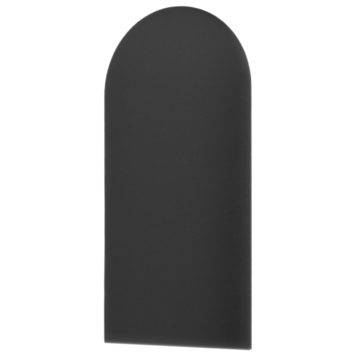 Čalouněný nástěnný panel s EKO KŮŽÍ různé rozměry x šířka 30 cm grafitová oblouk MyBestHome