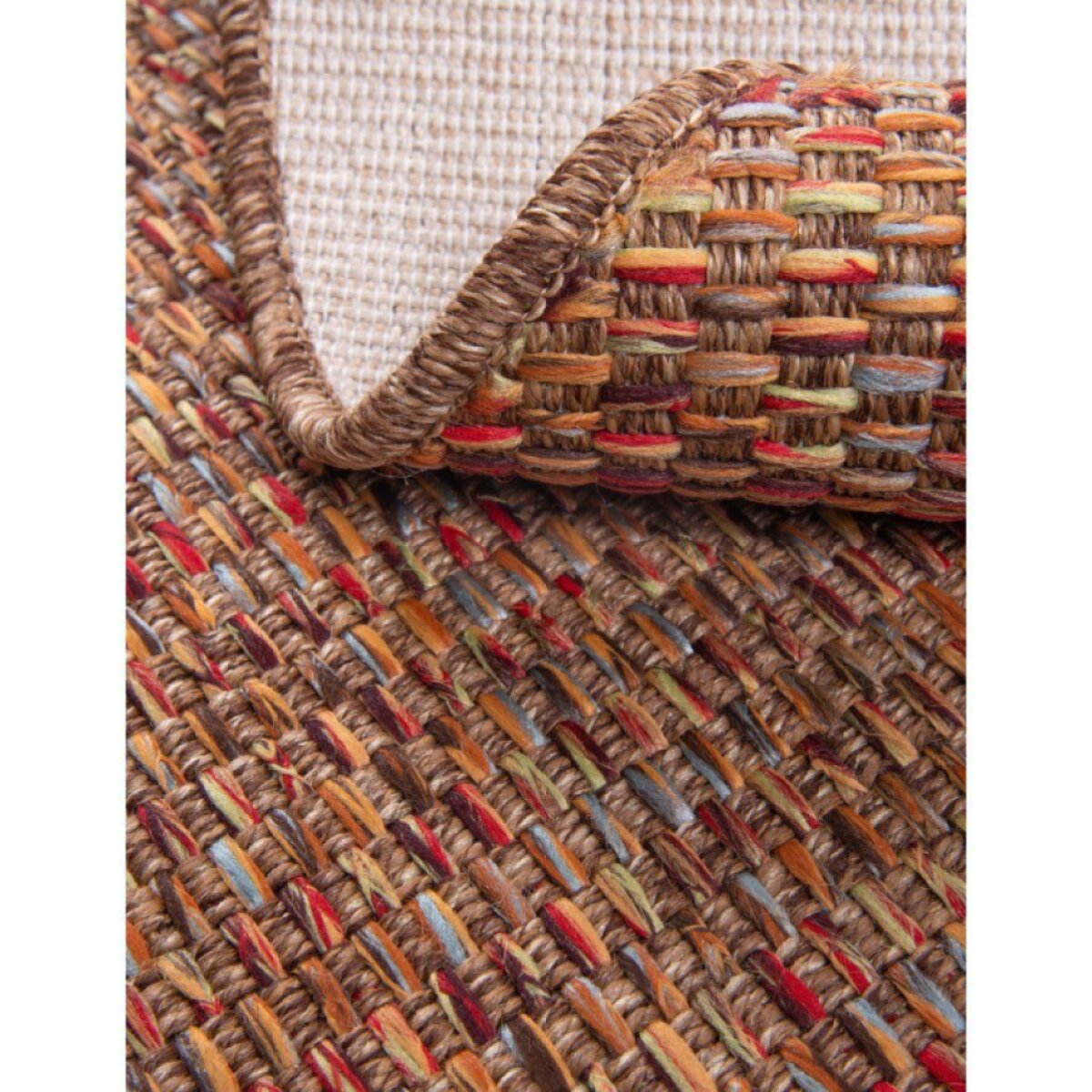 Venkovní vzorovaný koberec JUTTE multicolor Ø 80 cm