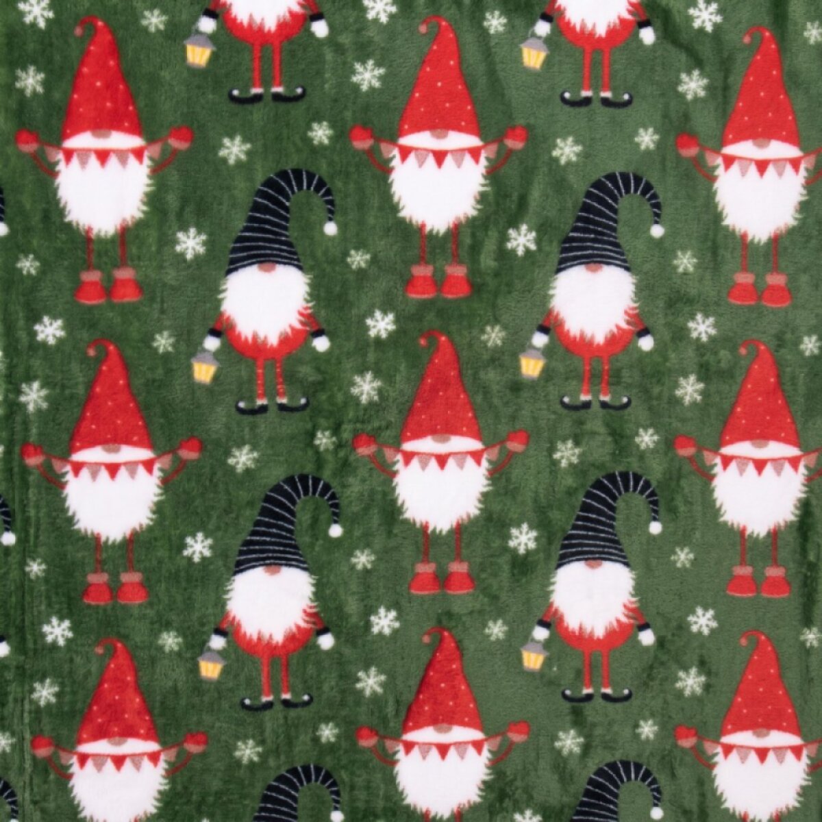 Vánoční deka z mikrovlákna MAGICAL CHRISTMAS zelená 150x200 cm