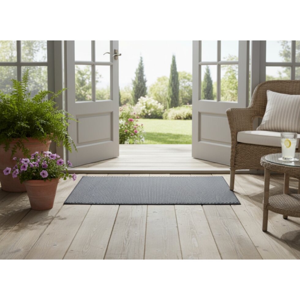Venkovní vzorovaný kobereček CLYDE BASIC 50x80 cm Multidecor