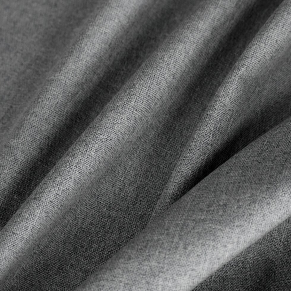 100% zatemňující závěs URSULLA antracitový s řasící páskou 140×270 cm