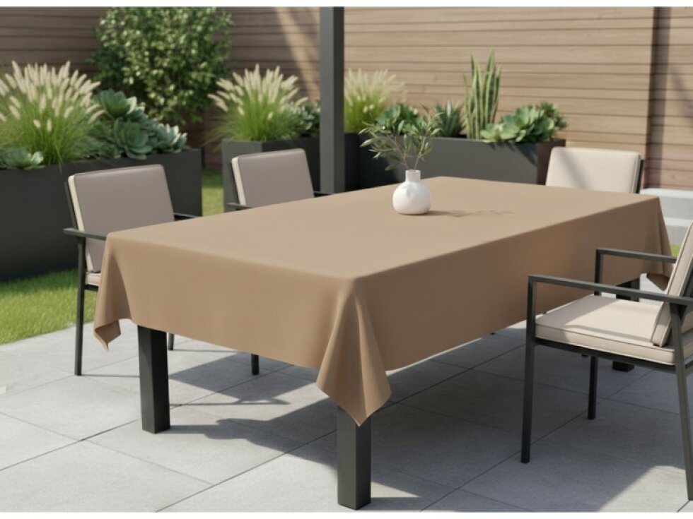 Venkovní ubrus GARDEN color 21 béžová, různé rozměry Mybesthome