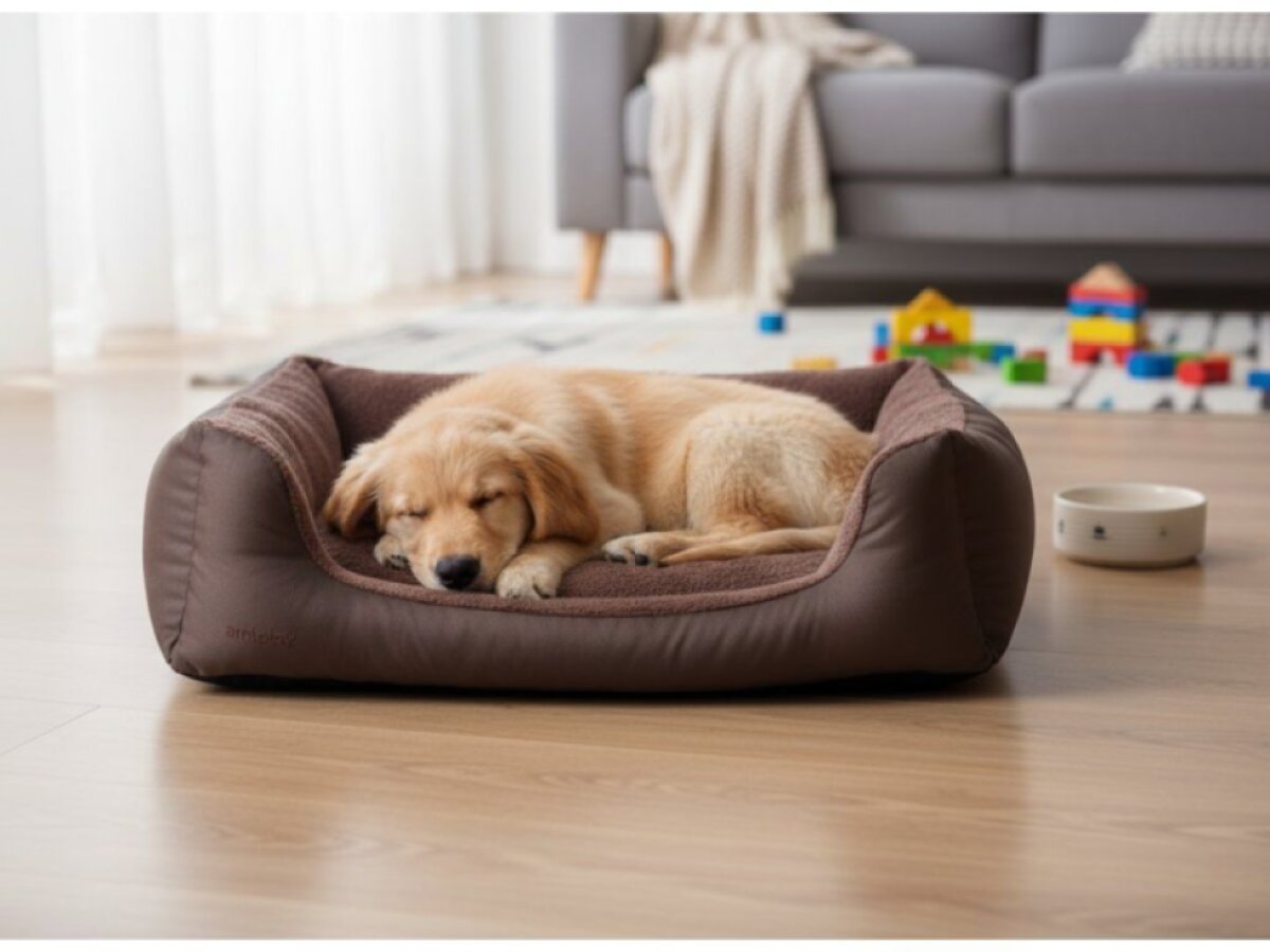 Pelíšek pro psa ARTHUR SOFA hnědá velikost XS, S, M, L, XL, XXL