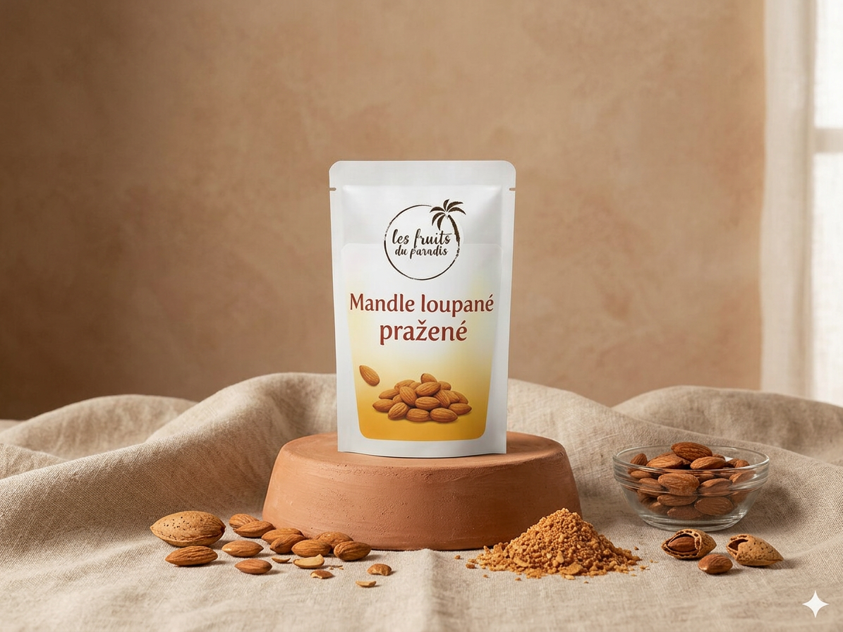 Mandle pražené loupané 200 g LES FRUITS DU PARADIS