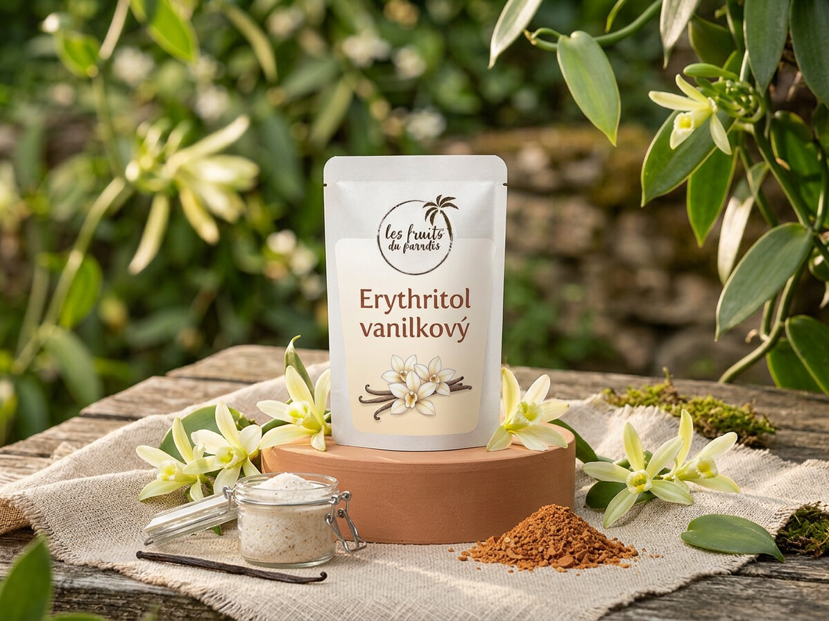 Erythritol vanilkový 500 g LES FRUITS DU PARADIS