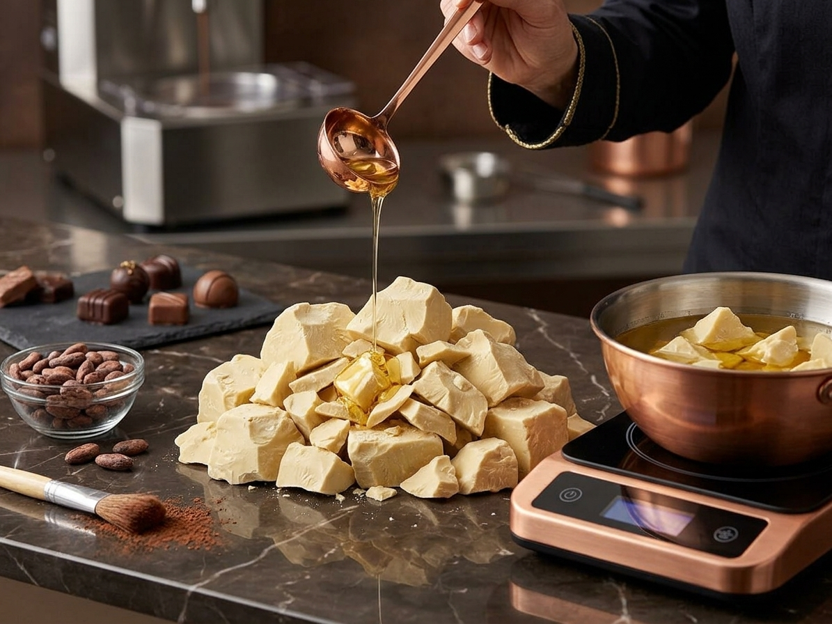 Kakaové máslo deodorizované chunks BIO 25 kg LES FRUITS DU PARADIS