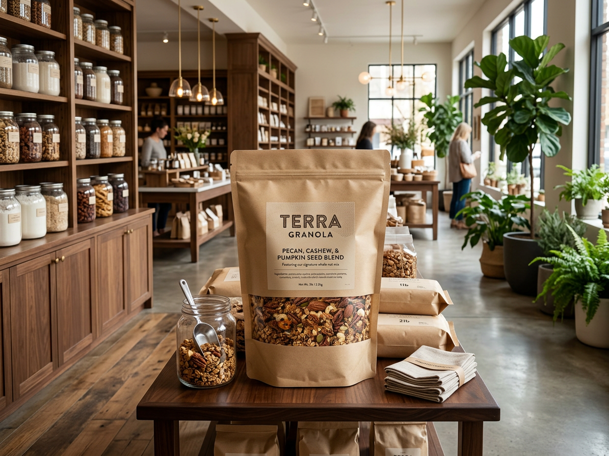 Ořechová granola BIO 5 kg LES FRUITS DU PARADIS