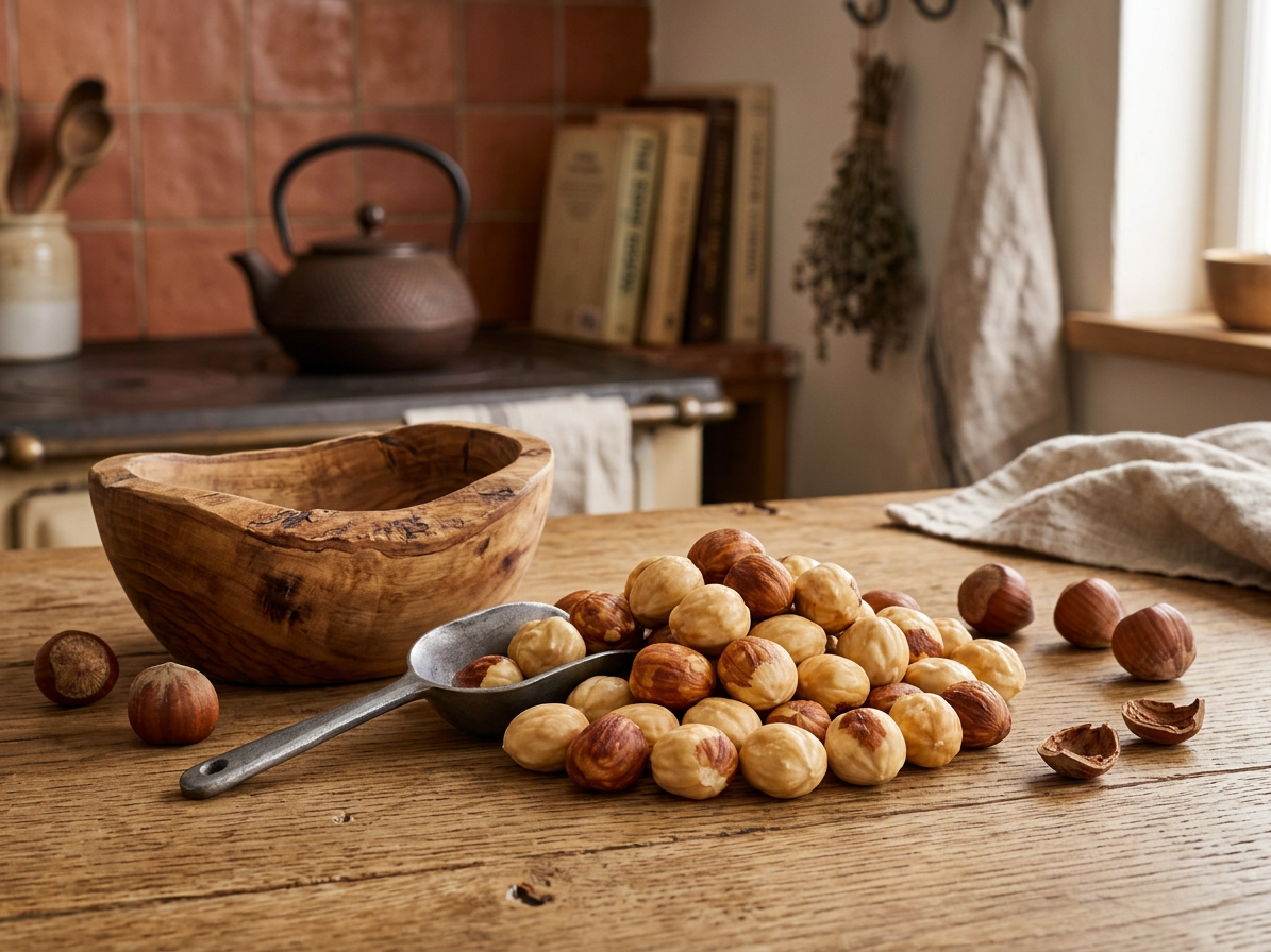 Lískové ořechy natural pražené 3 kg LES FRUITS DU PARADIS