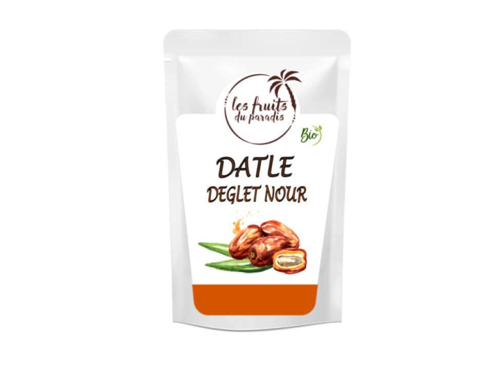 Datle Deglet Nour BIO bez pecky 150 g LES FRUITS DU PARADIS