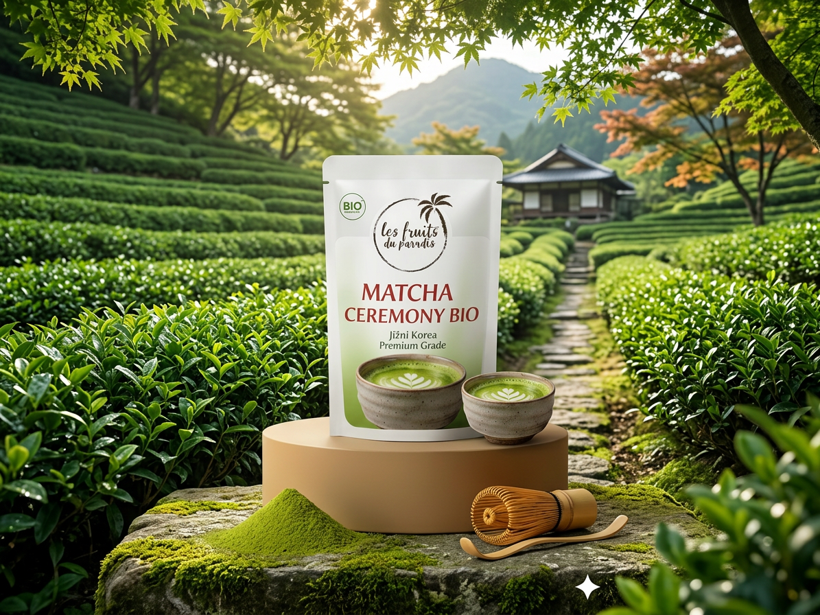 Ceremony Matcha BIO Jižní Korea 250 g LES FRUITS DU PARADIS