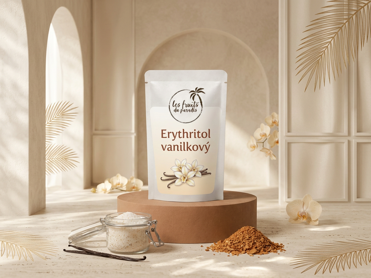 Erythritol vanilkový 500 g LES FRUITS DU PARADIS