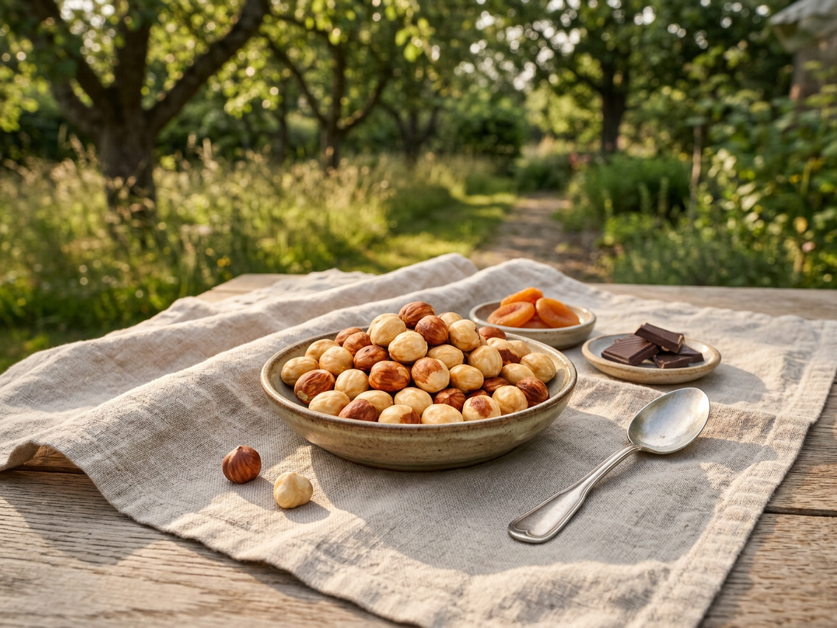 Lískové ořechy natural pražené 3 kg LES FRUITS DU PARADIS