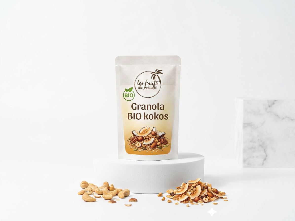 Kokosová granola BIO 300 g LES FRUITS DU PARADIS