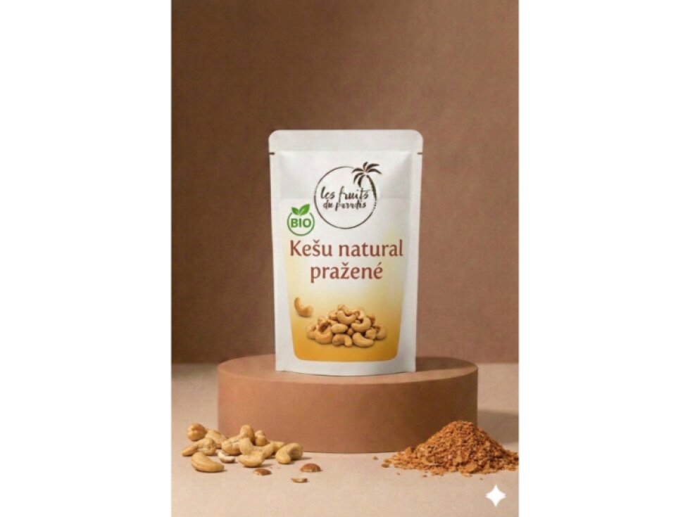 Kešu pražené nesolené BIO 500 g LES FRUITS DU PARADIS