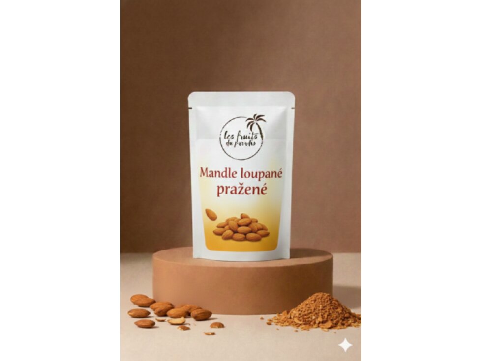 Mandle pražené loupané 500 g LES FRUITS DU PARADIS