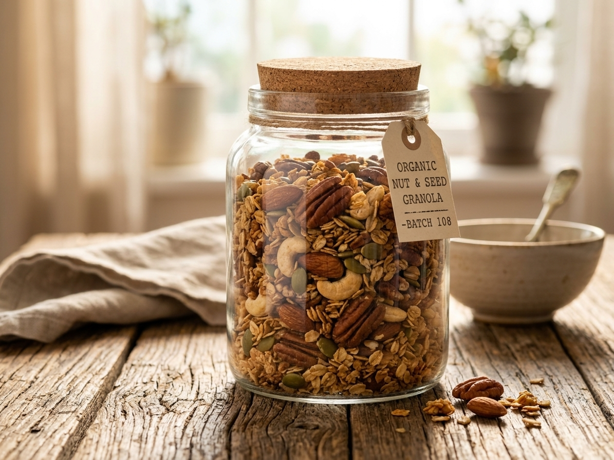 Ořechová granola BIO 5 kg LES FRUITS DU PARADIS