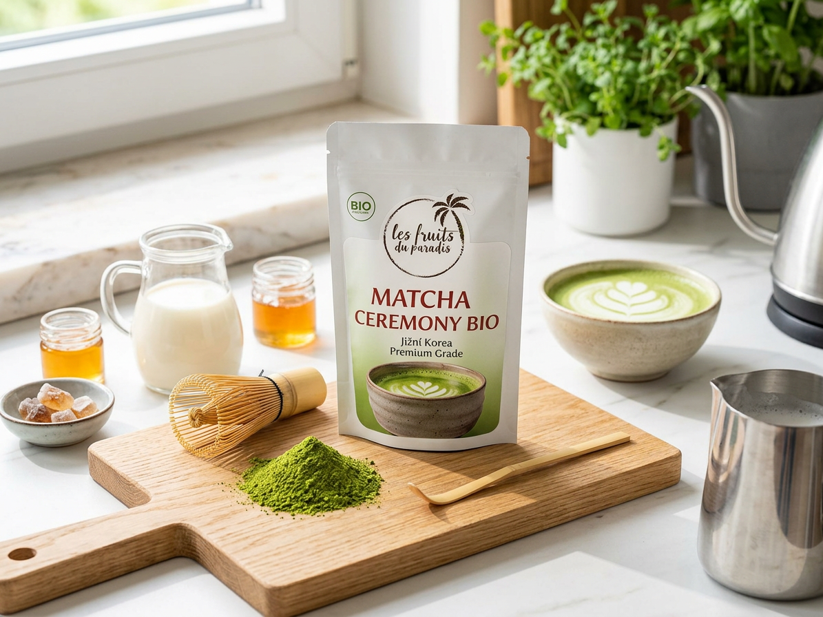 Ceremony Matcha BIO Jižní Korea 100 g LES FRUITS DU PARADIS