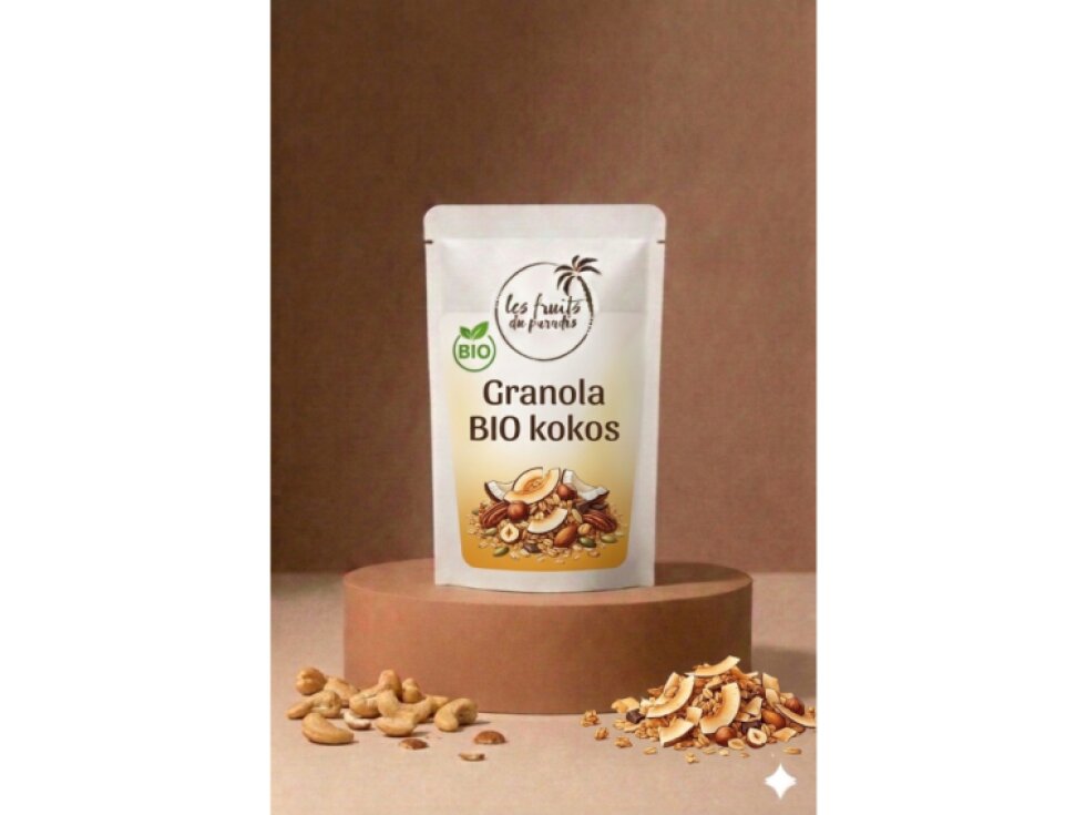 Kokosová granola BIO 300 g LES FRUITS DU PARADIS