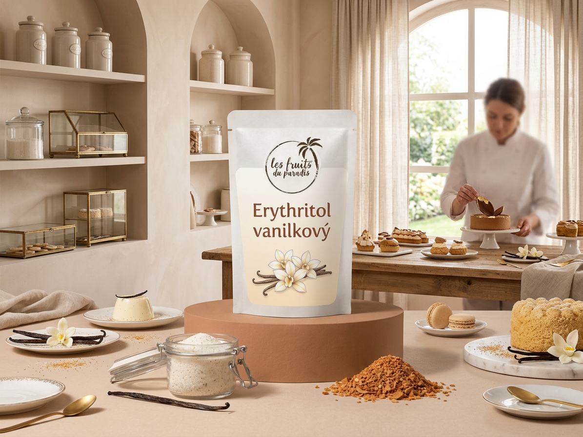 Erythritol vanilkový 500 g LES FRUITS DU PARADIS