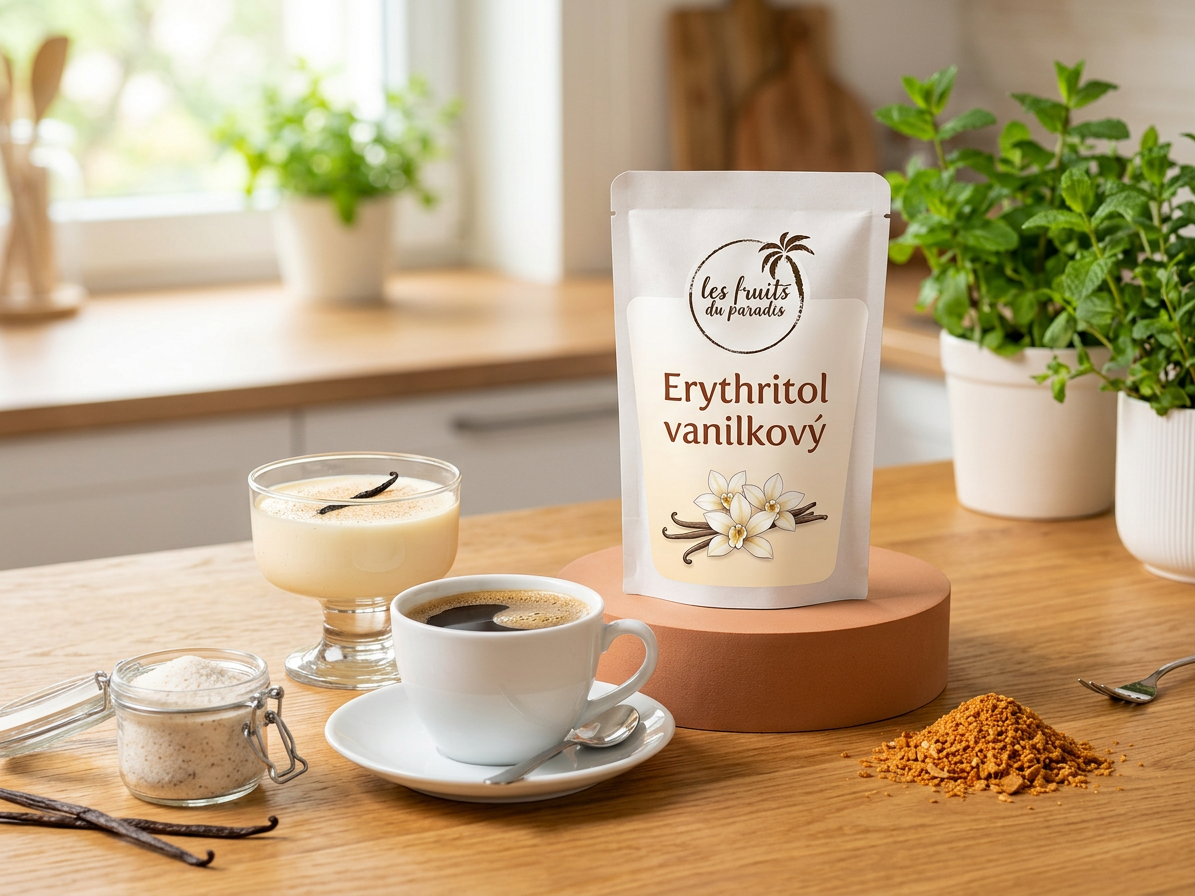 Erythritol vanilkový 500 g LES FRUITS DU PARADIS