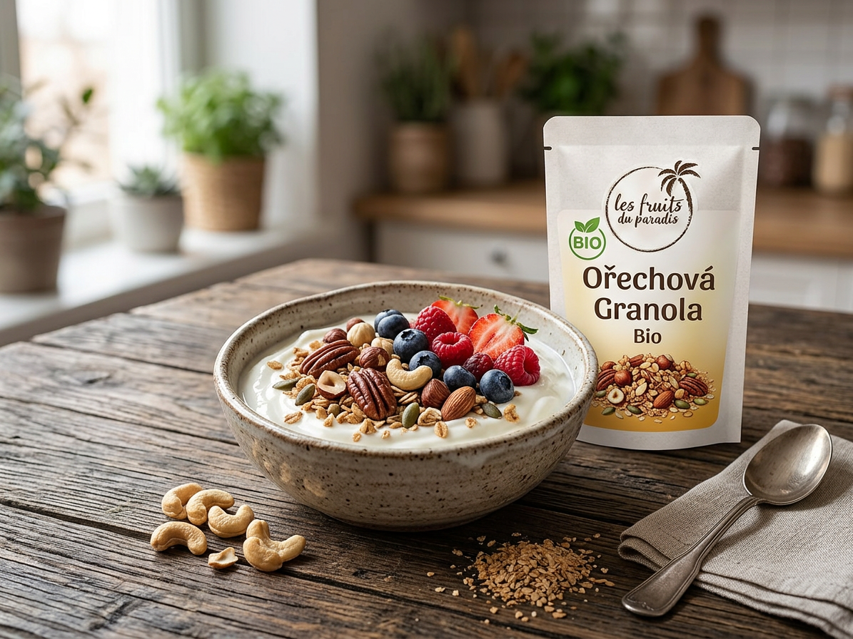 Ořechová granola BIO 300 g LES FRUITS DU PARADIS