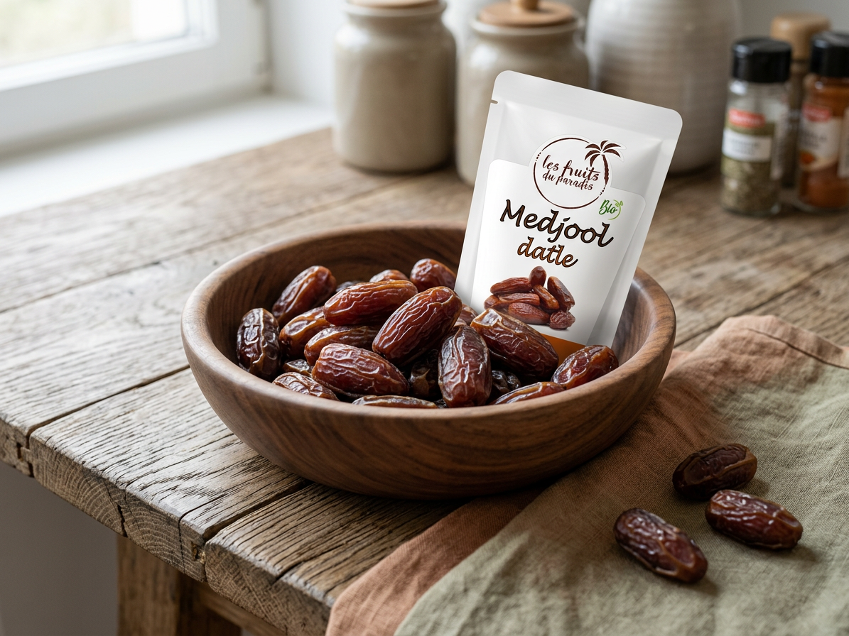 Datle s peckou Medjool BIO 150 g LES FRUITS DU PARADIS