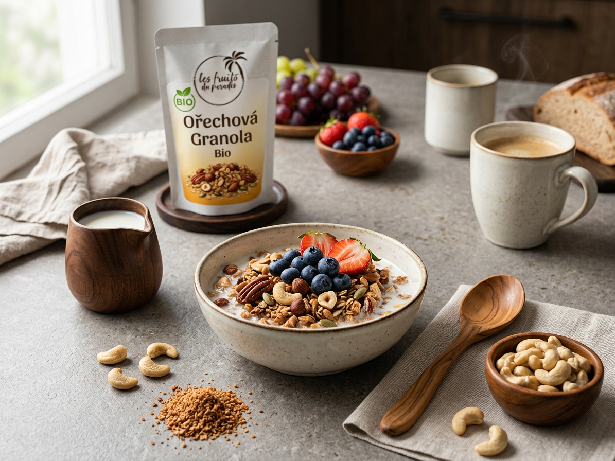 Ořechová granola BIO 300 g LES FRUITS DU PARADIS